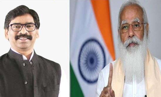 hemant soren and modi