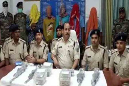 छत्तीसगढ़ से लौटतेअगवा बिहार के व्यवसायी-ड्राइवर का कंकाल बरामद , मास्टरमाइंड सिपाही समेत 4 गिरफ्तार