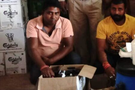 सरगुजा के सरकारी विदेशी मदिरा दुकान में मिलावटी शराब
