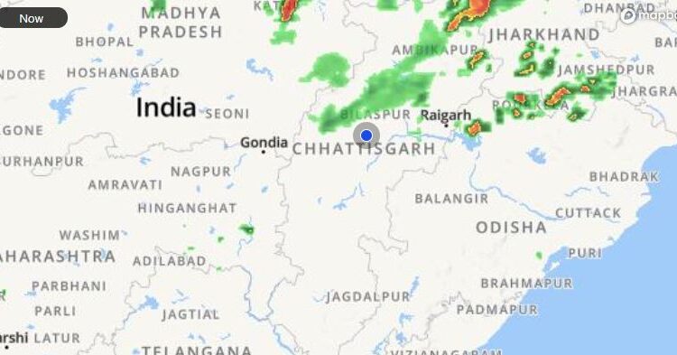छत्तीसगढ़: कई इलाकों में बारिश, ओले भी गिरे