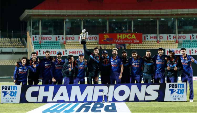 टीम इंडिया ने श्रीलंका पर किया क्लीन स्वीप. तीसरे टी 20 में 6 विकेट से दी मात