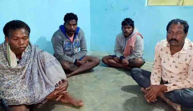 बसना वन परिक्षेत्र : बड़े साजापाली के जंगल में शिकार करने निकले 4 गिरफ्तार