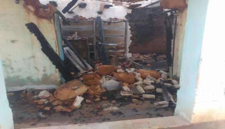 उदयपुर: शॉर्ट सर्किट से दूकान-मकान में आग, लाखों का नुकसान