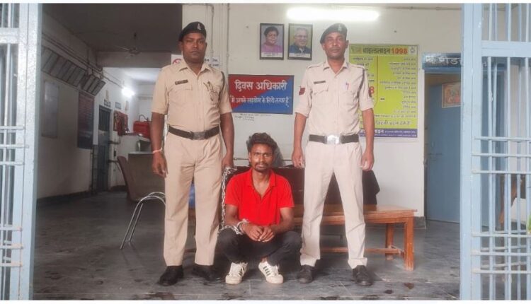 नाबालिग का अपहरण कर बलात्कार, आरोपी राजनांदगांव से गिरफ्तार 