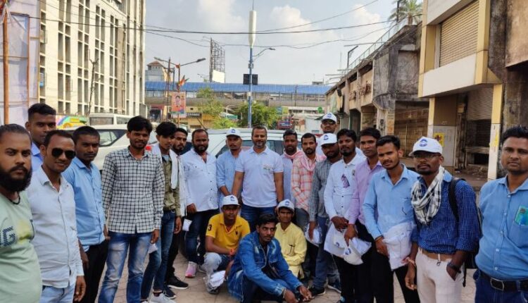 युवा कांग्रेस चुनाव में खल्लारी विधानसभा में अंकित बागबाहरा के नेतृत्व में पूरी टीम जीती