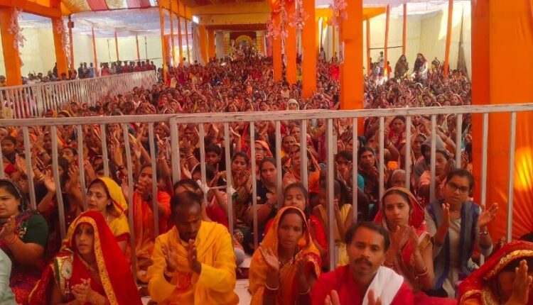 भुरकोनी में रामकथा का समापन,सांसद एवम विधायक भी शामिल हुए