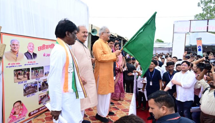 छत्तीसगढ़: मुख्यमंत्री ने किया छत्तीसगढ़िया ओलंपिक का शुभारंभ