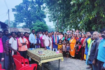 खल्लारी विधान सभा: 151 लोगों ने किया कांग्रेस प्रवेश