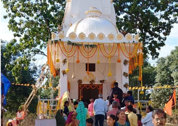 उदयपुर थाना परिसर में श्री शिव मंदिर प्राण प्रतिष्ठा का समापन
