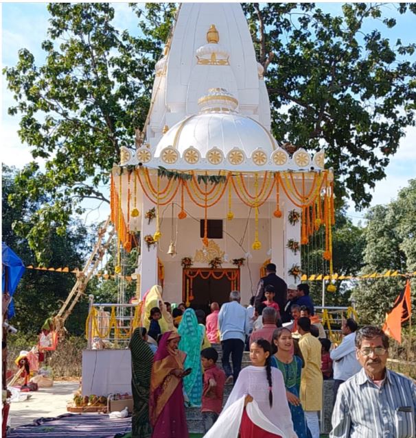 उदयपुर थाना परिसर में श्री शिव मंदिर प्राण प्रतिष्ठा का समापन