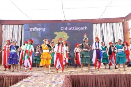रामदर्शन पब्लिक स्कूल जघोरा में वार्षिक उत्सव