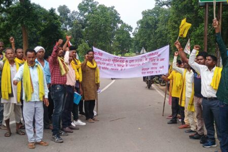 छत्तीसगढ़ में भारत बंद का मिला जुला असर