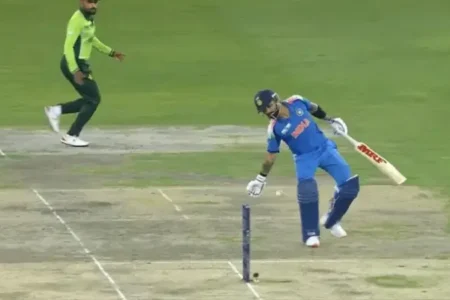 विराट कोहली की शानदार सेंचुरी से भारत की जीत, ‘ऑब्सट्रक्टिंग द फील्ड’ पर उठा सवाल